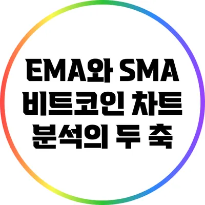 EMA와 SMA: 비트코인 차트 분석의 두 축